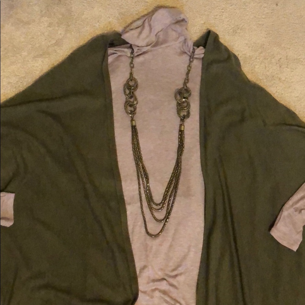 Sweater kimono